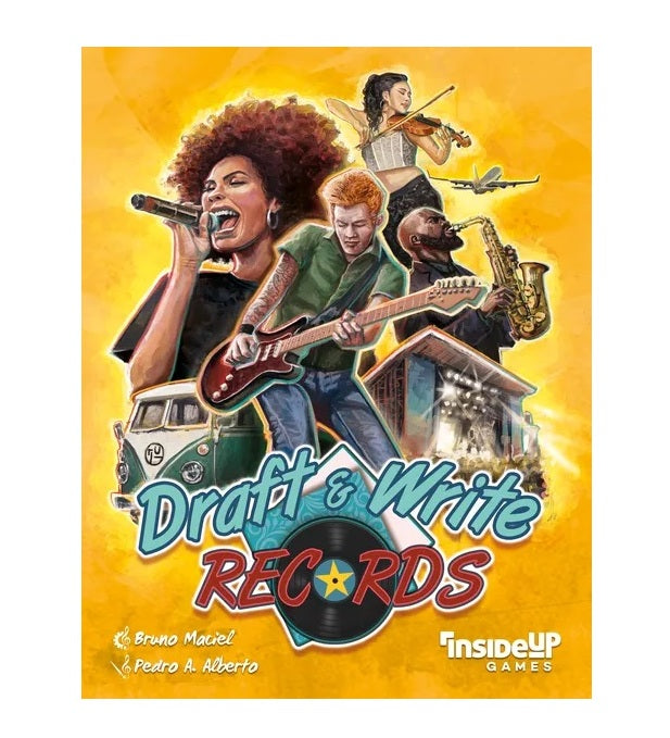 Draft & Write Records, English Board Game